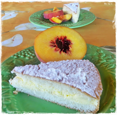 gorgeous cream cake from St. Tropez