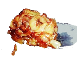 spoonful of caramelised onions