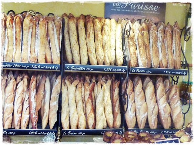 baguettes for sale in France