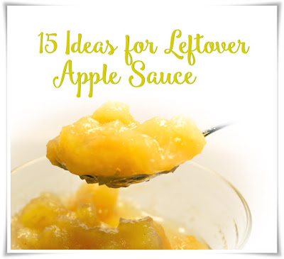 15 ways to use apple sauce