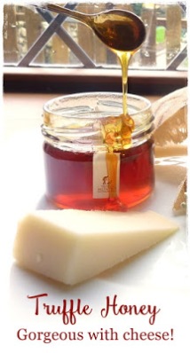 truffle honey with cheese